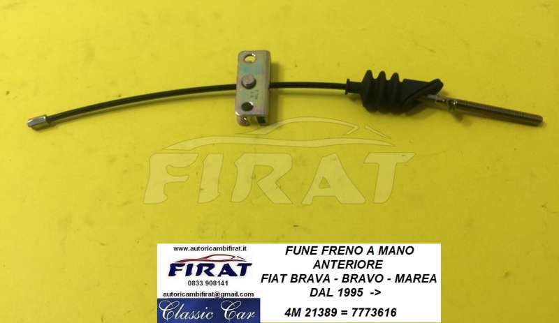 FUNE FRENO A MANO ANTERIORE FIAT BRAVO - BRAVA MAREA (21389)